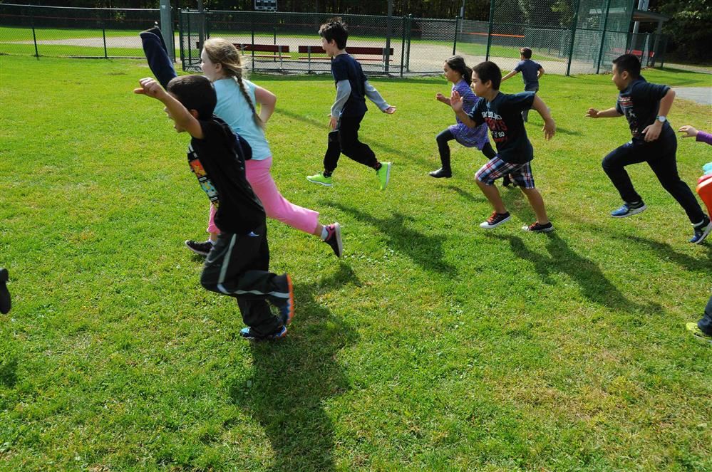 kids in PE